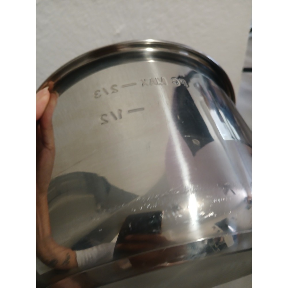 Instant Pot Duo Red SS 60 6 Quart Stainless Steel Inner Pot/AB18363/Steam Rack - Picture 4 of 7